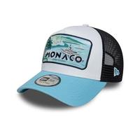 New Era Gorra Trucker Monaco City Summer Edition A-Frame Blanca