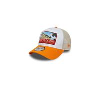 NEW ERA Gorra Trucker para Hombre Location Patch naranja