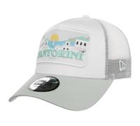 New Era Gorra Trucker Summer Patch SantoriniEra Mujer/Hombre/Snapback - Curved Brim Cap de Beisbol Camionero Snapback, con Visera, Visera Primavera/Verano Verano - Talla única Verde Menta