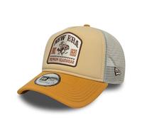 New Era Gorra Trucker Western Style A-Frame Patch Beige