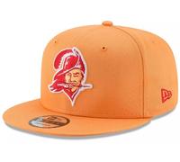 New Era Gorra unisex para adultos de la NFL 9FIFTY Historic Legacy con logotipo ajustable, talla única, Tampa Bay Buccaneers - Naranja, talla única