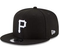 New Era Gorra unisex para adultos MLB 9Fifty con logotipo principal, ajustable, talla única, Pittsburgh Pirates, talla única