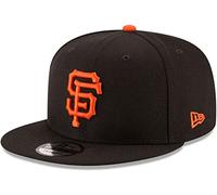 New Era Gorra Unisex para Adultos MLB 9Fifty con Logotipo Principal, Ajustable, Talla única, San Francisco Giants Negro, Talla única