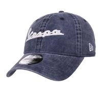 New Era Gorra Vespa Piaggio CottonEra Mujer/Hombre - Curved Brim Cap de Beisbol algodón Hebilla Metal, con Visera Verano/Invierno Primavera Verano Otoño Invierno - Talla única Azul Oscuro
