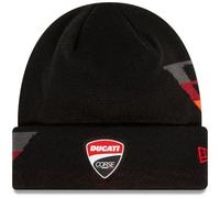 New Era - Gorro de invierno con diseño de gradiente Ducati Motors, Negro , Talla única