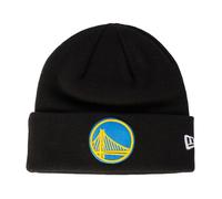 New Era Gorro - Gorro de invierno - NBA NFL - Diseños limitados (Golden State Warriors), Negro , Talla única