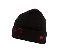 New Era - Gorro para niño con diseño de silueta de Mickey Mouse, color negro, Negro , ENFANT