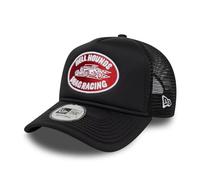 New Era Graphic Patch Trucker Adjustable Cap NE Logo Negro, Tamaño: Talla única, Negro , Talla única