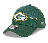 New Era Green Green Bay Packers 2023 NFL Training Camp 39THIRTY Flex Fit - Gorra para hombre