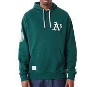 New Era Heritage Os Oakath Sudadera con Capucha, Gris Oscuro, M para Hombre