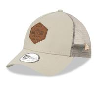 New Era Gorra Trucker Patch Stone A-Frame Crema Talla única
