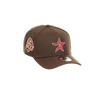 New Era Houston Astros MLB 45th Anniversary Sidepatch Walnut 9Forty A-Frame Snapback Cap