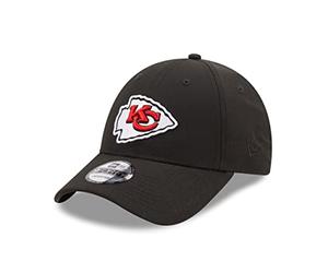 New Era Kansas City Chiefs Kappe Basecap Hut Schwarz verstellbar 9Forty American Football - One-Size