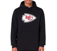 New Era Kansas City Chiefs NFL Team Logo Hoody Negro Sudadera con Capucha