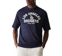 New Era LA Dodgers MLB Heritage - Camiseta de gran tamaño, azul marino, XXL