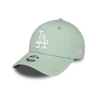 New Era LA Gorra de béisbol para Mujeres niñas Los Angeles Dodgers MLB béisbol Strapback Visera Curva Verde Menta