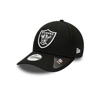 New Era Las Vegas Raiders Cap NFL 9Forty Basecap verstellbar Kinder American Football Kappe Schwarz - Youth