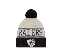 New Era Las Vegas Raiders NFL 2023 Sideline Historic Knit Beanie OTC Gray Black - One-Size