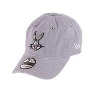 New Era Looney Tunes Bugs Bunny Head Gray 9Twenty Unstructured Strapback Cap - One-Size
