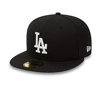 New Era Los Angeles Dodgers 59fifty Cap MLB Basic Black/White - 7 3/4-62cm