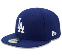New Era Los Angeles Dodgers Cap Fitted Game AC Performance 59Fifty Azul MLB