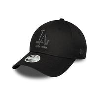 New Era Los Angeles Dodgers Gorra 9Forty Metallic Logo Mujer Negro