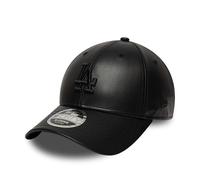 New Era Los Angeles Dodgers Gorra PU 9Forty M-Crown imitación Piel Negra