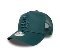 New Era Los Angeles Dodgers League Essential A-Frame Trucker Cap Verde Oscuro