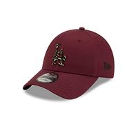 New Era Los Angeles Dodgers Maroon MLB Wild Camouflage Infill 9Forty Adjustable Cap - One-Size