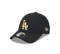 New Era Los Angeles Dodgers MLB Basecap Schwarz Teamlogo LA verstellbar 9Forty Kappe - One-Size