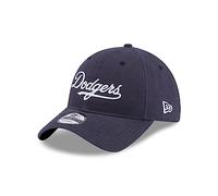 New Era Los Angeles Dodgers MLB Cap 9Twenty Teamname Kappe Strapback Baseball Blau - One-Size