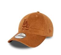 New Era Los Angeles Dodgers MLB Gorra béisbol LA Logotipo del Equipo Pana marrón 39Thirty