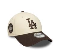 New Era Los Angeles Dodgers MLB Gorra Sidepatch 9Forty Beige Marrón