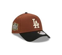New Era Los Angeles Dodgers MLB Harvest World Series 2020 Brown Black 9Forty A-Frame Snapback Cap - One-Size