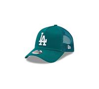 New Era Los Angeles Dodgers MLB League Essential Green 9Forty Kids A-Frame Adjustable Trucker Cap - Youth