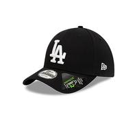 New Era Los Angeles Dodgers MLB Repreve League Essential Black 9Forty Adjustable Cap - One-Size