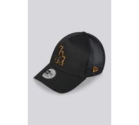 New Era 9Forty Trucker Outline MLB Los Angeles Dodgers Trucker Gorra de béisbol para adulto, color negro
