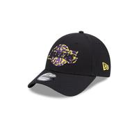 New Era Los Angeles Lakers NBA Seasonal Infill Negro 9Forty Gorra Ajustable