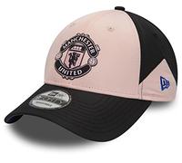 New Era Manchester United FC 9Forty FW - Gorra de poli (9Forty FW), rosa/negro, Taille unique