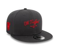 New Era Manchester United FC Cadena Costuras Gris Oscuro 9FIFTY Gorra Béisbol
