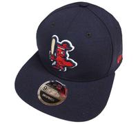 New Era Medias Rojas de Boston Cooperstown Snapback Cap Navy 9fifty Limitada MLB