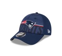 New Era Mens 940SS NFL Training Gorra Ajustable ~ New England Patriots Azul