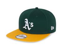 New Era Mens MLB 9Fifty Snapback Cap ~ Oakland Athletics Verde Amarillo