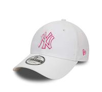 New Era Mens New York Yankees Team Outline 9FORTY Baseball Cap Hat