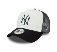 New Era Men's Team Color Block Trucker Cap ~ New York Yankees white