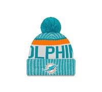 New Era Miami Dolphins Beanie - NFL Sideline 2017 - Turquoise - One-Size