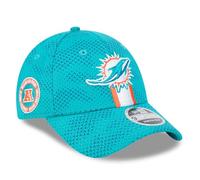 New Era Miami Dolphins NFL 2024 Sideline Turquesa 9Forty Gorra Stretch Snapback Ajustable