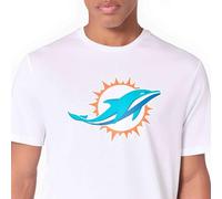 New Era Miami Dolphins NFL Team Logo Blanco Camiseta