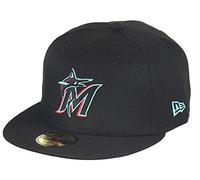 New Era Miami Marlins MLB AC Performance Black 59Fifty Basecap - 7 5/8-61cm (XL)