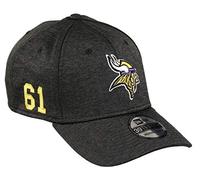 New Era Minnesota Vikings 39thirty Stretch Cap NFL Established Number Black - L-XL